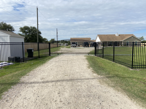 Iron Automated Entry Gate